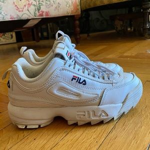Fila Disruptor Sneakers (Women’s, White)